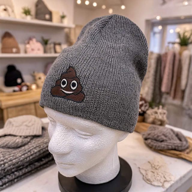 The Slouchy Grey Watch Cap